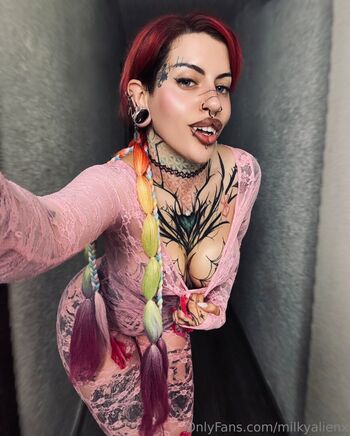 Full leaked Milkyalienx private onlyfans photo