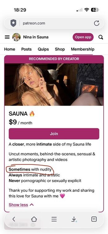 Full leaked Ninainsauna private onlyfans photo