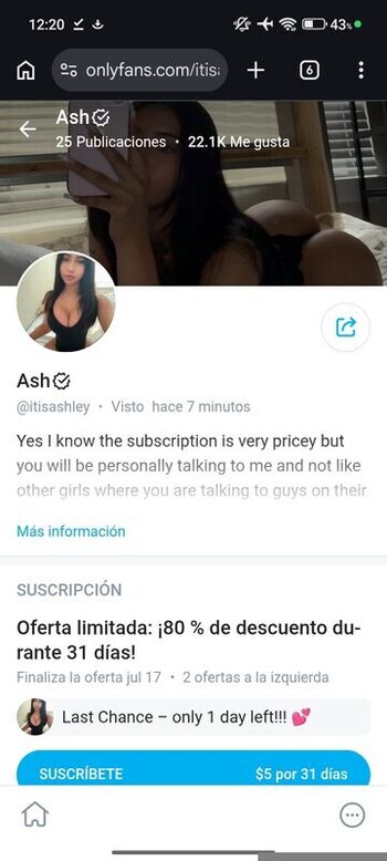 Full leaked Ofcourseashley private onlyfans photo
