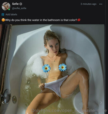 Full leaked Open magazine sofie page private onlyfans photo