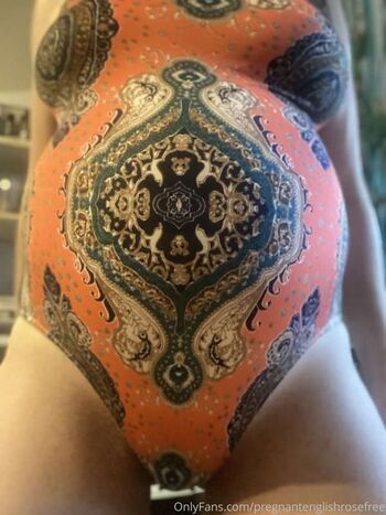 Full leaked Pregnant english rose private onlyfans photo