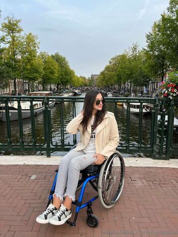 Pretty Wheelchair Girl