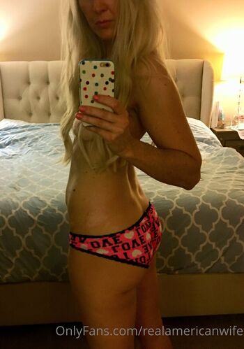 Full leaked Realamericanwife private onlyfans photo