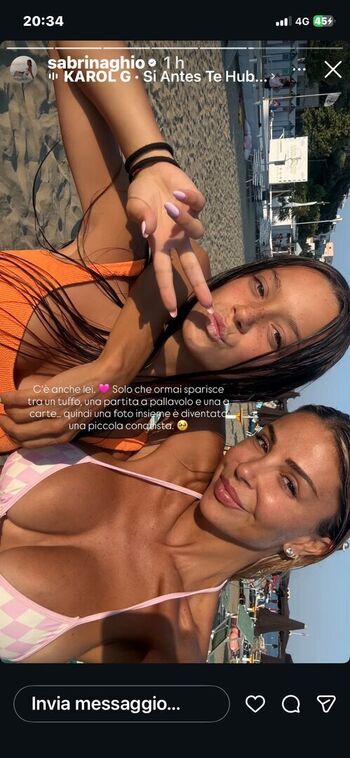 Full leaked Sabrina ghio private onlyfans photo