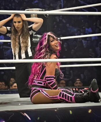 Full leaked Sasha banks private onlyfans photo