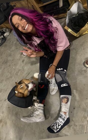 Full leaked Sasha banks page private onlyfans photo