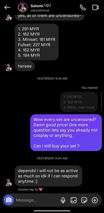 Full leaked Satomihimee private onlyfans photo