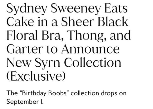 Sydney Sweeney