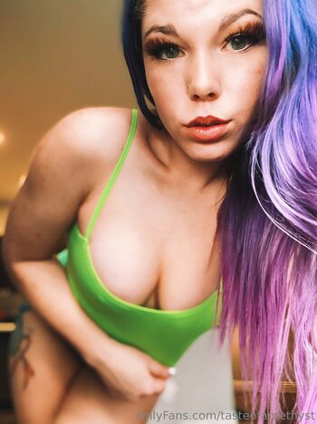 Full leaked Tasteofamethyst private onlyfans photo