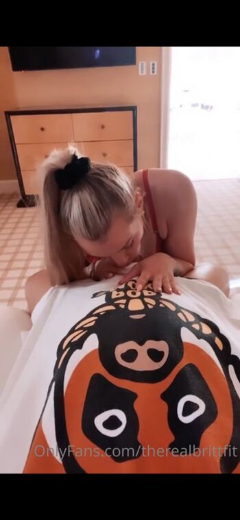Full leaked Therealbrittfitficial private onlyfans photo