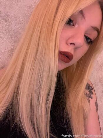 Full leaked Tinymiracle private onlyfans photo