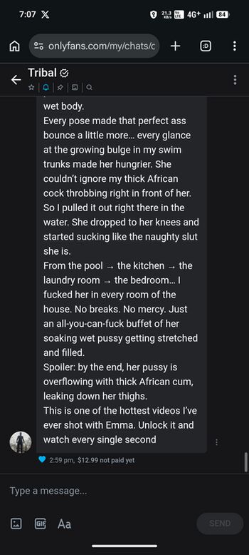 Full leaked Tribalbbc private onlyfans photo
