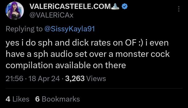 Full leaked Valerica steele page private onlyfans photo