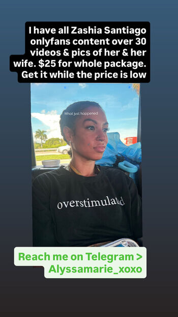 Full leaked Zashia santiago page private onlyfans photo