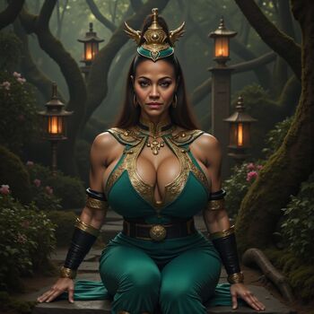 Full leaked Zoe saldana ai porn private onlyfans photo